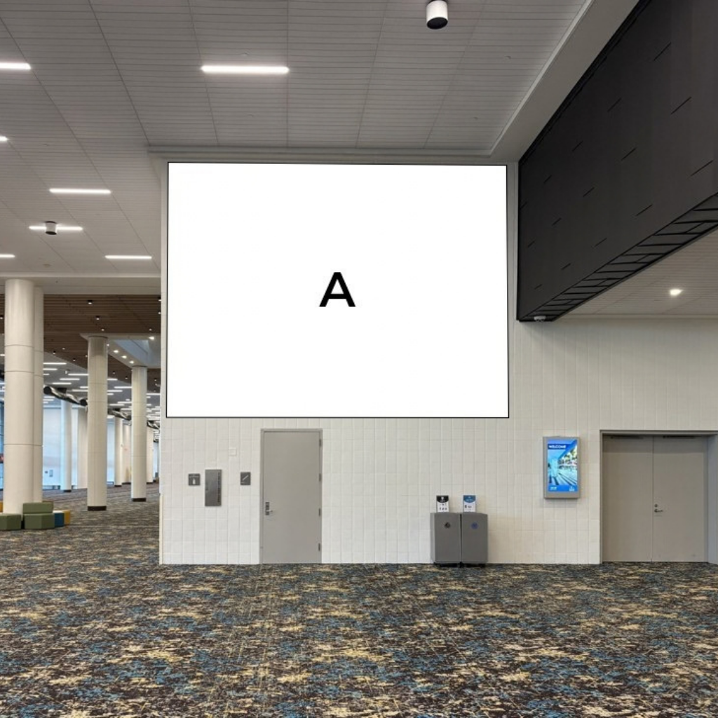 OS Banner - Lobby at Expo Hall Entrance