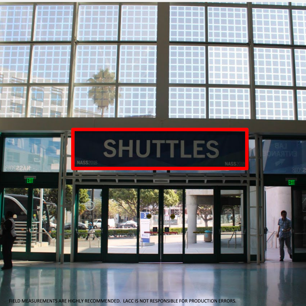 OS Banner – South Lobby Figueroa Entrance