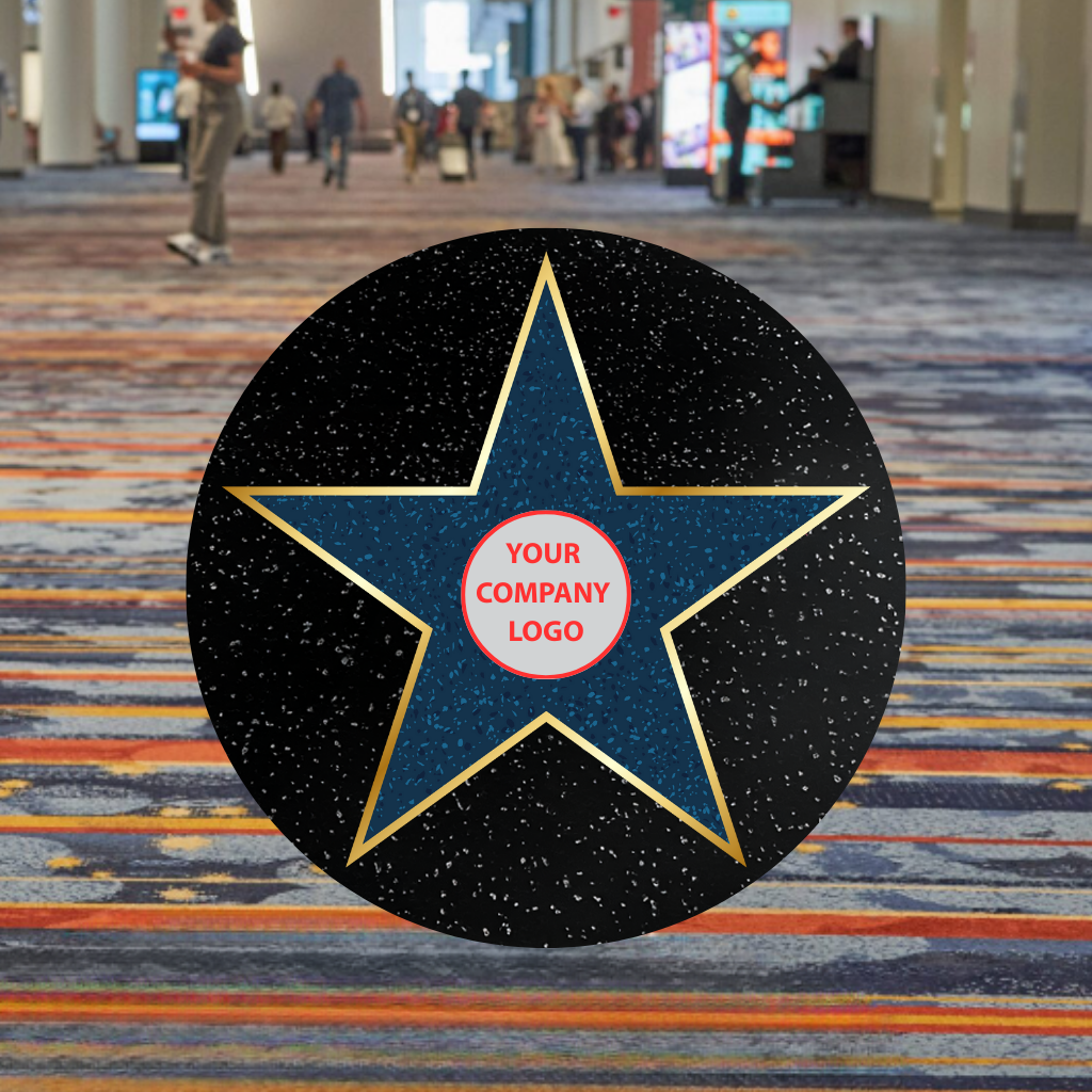 OS NAMA Star Walk Floor Cling