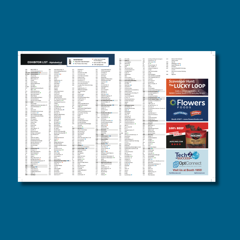 PA Show Floor Map Ad