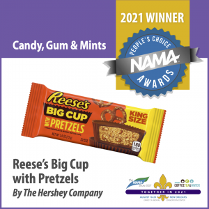 Candy Gum & Mints The Hershey Company 2021 People's Choice Award Winner