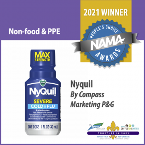 Non Food & PPE Compass Marketing P&G 2021 People's Choice Award Winner